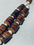 The Best Wide Heishi Vintage Native American Navajo Turquoise Sterling Silver Choker Necklace-Nativo Arts