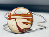 Sand Agate Rare Vintage Southwest Sterling Silver Bracelet Cuff-Nativo Arts