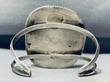 Ithica Peak Turquoise!!! Important Vintage Native American Navajo Sterling Silver Bracelet-Nativo Arts