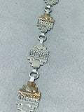 The Best Vintage Native American Navajo Bear Sterling Silver Concho Necklace-Nativo Arts