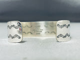 Space Travel Inlay Native American Navajo Turquoise Sterling Silver Bracelet-Nativo Arts