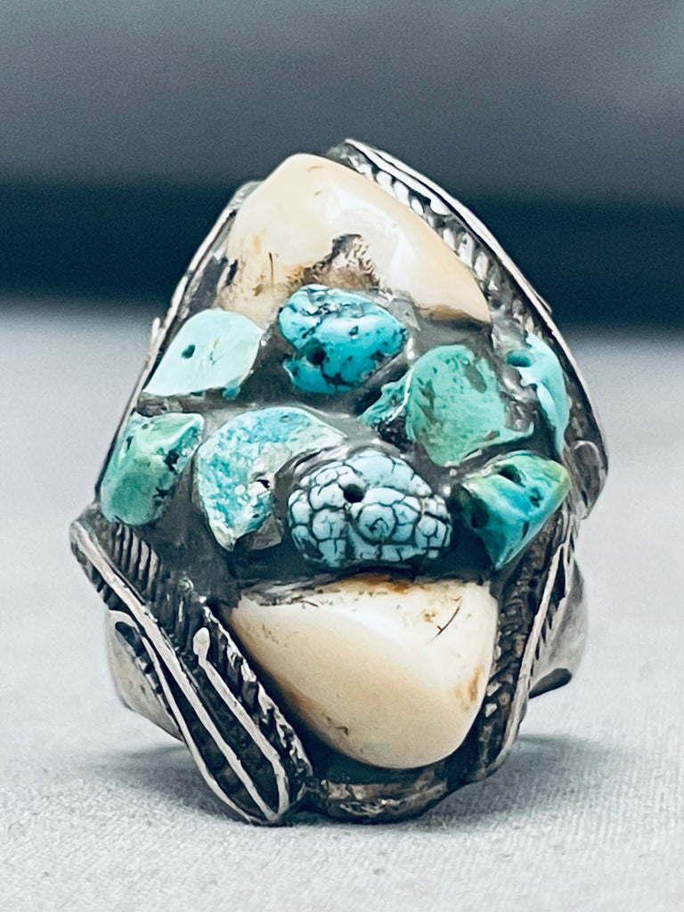 One Of The Most Rare Vintage Native American Navajo Turquoise