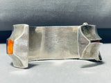 Important 6' Wrist Vintage Native American Navajo Turquoise Inlay Sterling Silver Bracelet-Nativo Arts