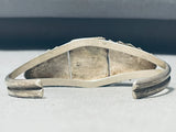 Gorgeous Vintage Native American Navajo Sugulite Sterling Silver Bracelet Cuff-Nativo Arts