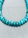 Gorgy Spiderweb Vintage Navajo Turquoise Sterling Silver Bracelet-Nativo Arts