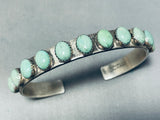 Extraordinary Native American Navajo Turquoise Sterling Silver Signed Doug Etcitty Bracelet-Nativo Arts