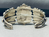 Important Arviso Vintage Native American Navajo Royston Turquoise Sterling Silver Bracelet-Nativo Arts