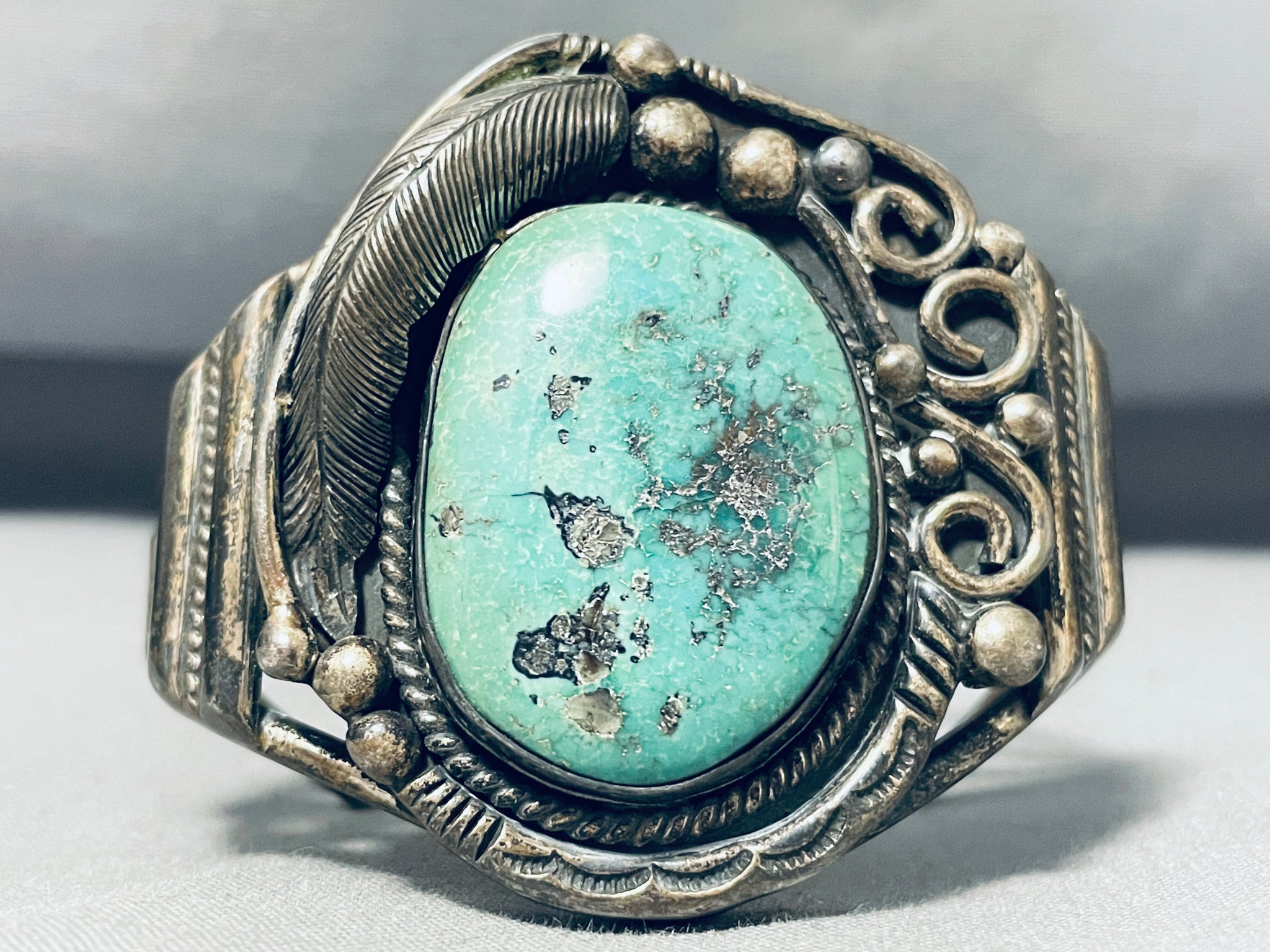 925 Sterling Silver Rock Crystal and Turquoise Fish Wire Dro, Koerbers  Fine Jewelry Inc