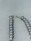 Gorgeous Vintage Native American Navajo Sterling Silver Concho Necklace-Nativo Arts