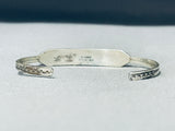 Marvelous Vintage Native American Navajo Honeybee Jasper Sterling Silver Bracelet Signed-Nativo Arts