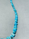 Incredible Vintage Native American Navajo Turquoise Sterling Silver Necklace-Nativo Arts