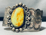 One Of The Best Vintage Native American Navajo Royston Turquoise Sterling Silver Bracelet-Nativo Arts