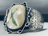 One Of The Most Unique Roadrunner Vintage Native American Navajo Sterling Silver Bracelet-Nativo Arts