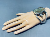 One Of A Kind Vintage Native American Navajo Royston Turquoise Sterling Silver Bracelet-Nativo Arts
