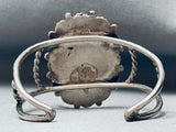 Towering Vintage Native American Navajo Royston Turquoise Sterling Silver Bracelet-Nativo Arts