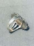 Sensational Vintage Native American Navajo Royston Turquoise Sterling Silver Large Ring-Nativo Arts
