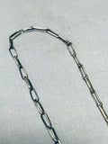 Most Unique Vintage Native American Navajo Turquoise Sterling Silver Necklace-Nativo Arts