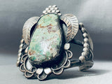Huge Museum Vintage Native American Navajo Royston Turquoise Sterling Silver Bracelet-Nativo Arts