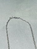 Three Tiers Of Turquoise Vintage Native American Navajo Sterling Silver Leaf Necklace-Nativo Arts
