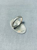 Important Vintage Native American Hopi Duane Tawahonga Sterling Silver Ring-Nativo Arts