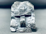 The Most Unique Ever Native American Navajo Cross Sterling Silver Ring-Nativo Arts