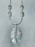 Very Important Vintage Ben Begaye (d) Sterling Silver Necklace-Nativo Arts