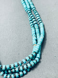 Native American Fab Vintage Santo Domingo Spiny Oyster Heishi Sterling Silver Necklace-Nativo Arts