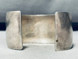 Marc Coochwykvia!! Rare Vintage Native American Hopi Sterling Silver Bracelet Old-Nativo Arts