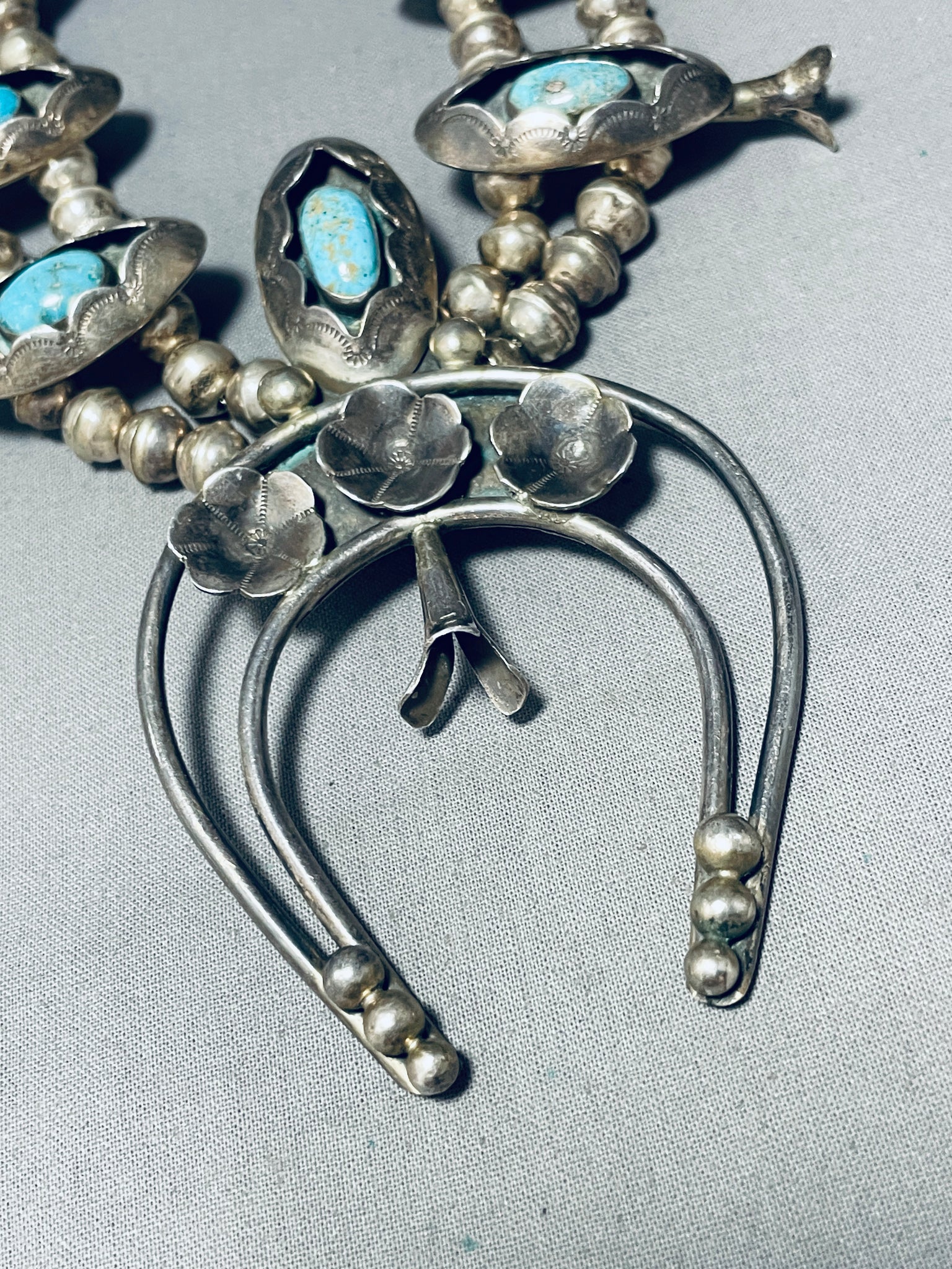 Is this a rare style of Squash Blossom Necklace? Is it vintage? | Native  American Jewelry Tips