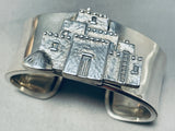 Benny Chavez Pueblo Vintage Native American Navajo Sterling Silver Bracelet-Nativo Arts