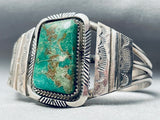 Kee Family Vintage Native American Navajo Royston Turquoise Sterling Silver Bracelet-Nativo Arts