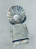 Unbelievable Vintage Native American Navajo Sterling Silver Kachina Pendant/ Pin-Nativo Arts
