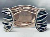 One Of The Msot Unique Vintage Charoite Sterling Silver Bracelet-Nativo Arts