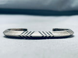 Wonderful Vintage Native American Navajo Sterling Silver Bracelet-Nativo Arts
