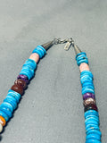 One Of The Best Vintage Native American Navajo Thomas Singer Sterling Silver Necklace-Nativo Arts