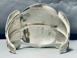 Massive Native American Navajo Sterling Silver Bracelet 122 Grams-Nativo Arts