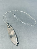 Impressive Vintage Native American Navajo Mother Of Pearl & Turquoise Sterling Silver Necklace-Nativo Arts