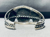 One Of The Best Vintage Native American Navajo Royston Turquoise Sterling Silver Bracelet-Nativo Arts