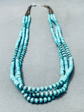 Native American Fab Vintage Santo Domingo Spiny Oyster Heishi Sterling Silver Necklace-Nativo Arts