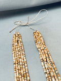 The Best Vintage Santo Domingo Tan Heishi Necklace Old-Nativo Arts