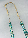 1950's Rare Vintage Native American Navajo Royston & Kingman Turquoise Necklace-Nativo Arts