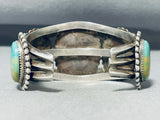 Rare Vintage Native American Navajo Royston Turquoise Sterling Silver Bracelet-Nativo Arts