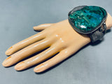 The Single Best Vintage Native American Navajo chrysocolla Bracelet We Have Collected!-Nativo Arts