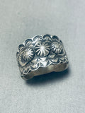 Marvelous Native American Navajo Sterling Silver Ring-Nativo Arts