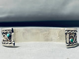Iconic Vintage Native American Zuni Royston Turquoise Sterling Silver Bracelet-Nativo Arts