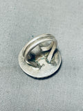 Rare Detailed Sunface Vintage Native American Navajo Sterling Silver Ring-Nativo Arts