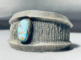 137 Grams Vintage Native American Navajo #8 Turquoise Sterling Silver Bracelet-Nativo Arts