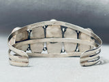 The Best Vintage Native American Navajo Rhodochrosite Sterling Silver Bracelet-Nativo Arts