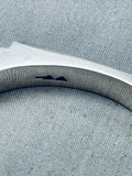 Douglas Signed Vintage Native American Navajo Sugilite Sterling Silver Inlay Bracelet-Nativo Arts