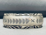Sandoval Family Vintage Native American Navajo Sterling Silver Bracelet-Nativo Arts